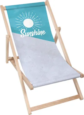 Produktbild von Dreamroots Liegestuhl klappbar Holz, Buchenholz bis zu 130 kg, Sonnenliege klappbar mit 3-stufiger Neigungsregulierung der Rückenlehne, Sunshine