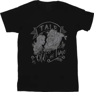 Produktbild von Disney - "Beauty And The Beast Tale As Old As Time" T-Shirt für Damen BI42627 (S) (Schwarz)