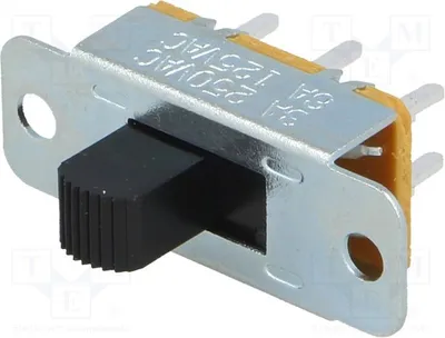 Produktbild von 1x  Schalter Schiebesc  Pos: 2 3A/250VAC ON-ON SL13B-022(BHC1)0 Schiebesc
