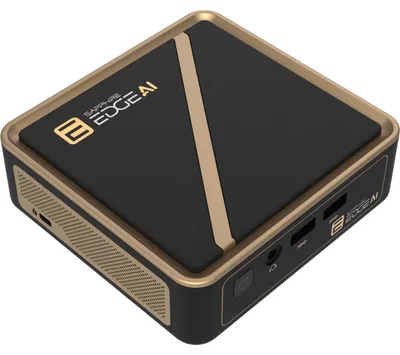 Produktbild von EDGE AI 350 (schwarz/gold, ohne Betriebssystem)