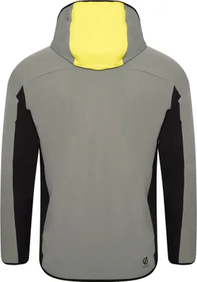 Produktbild von Dare 2B Aptile II Softshelljacke für Herren mit Kapuze, Größe:L, Farbe:Gelb