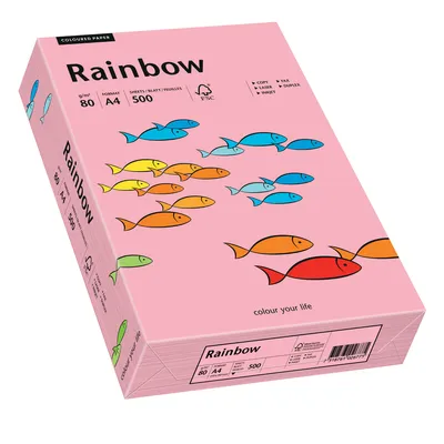 Obrázok produktu pre Papyrus kopírovací papier Dúhovo ružový papier DIN A4 80g 500 listov