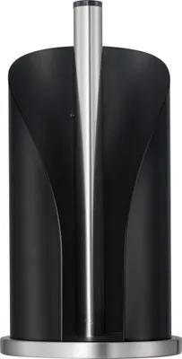 Produktbild von WESCO 322104-73 Držiak na papierové rolky v retro dizajne BLACK MATT / Držiak na rolky / Kuchynský držiak na rolky