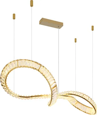 Produktbild von GLOBO Lighting Hängeleuchte NEIL LBH 110x33x120 cm gold Hängelampe