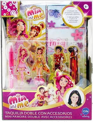 Produktbild von Mia and Me, Aufbewahrungsschubladen fürs Kinderzimmer mit Stift, Glitterfiguren und Klippers