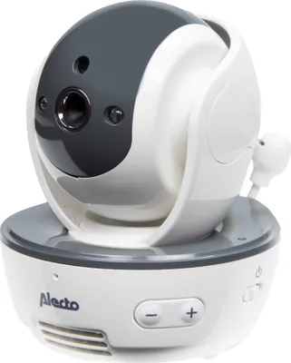 Produktbild von Alecto DVM-201 - Zusätzliche Kamera für DVM-143 / DVM-200 / DVM-207 / DVM-210, Weiß/Anthrazit