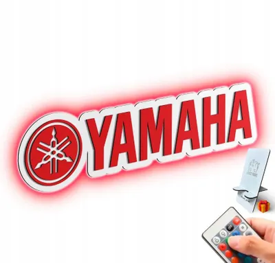 Immagine prodotto di Lampada da parete decorazione della parete logo Yamaha Lampada a LED decorazione neon