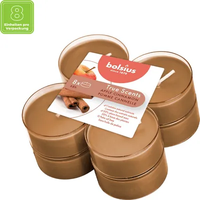 Obrázek produktu pro Bolsius Maxi-Light Apple Cinnamon