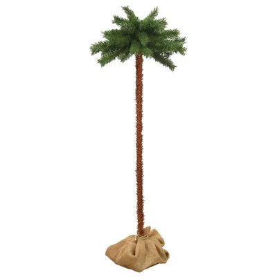 Zdjęcie produktu dla The Living Store Sztuczna palma z diodami LED 150 cm