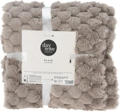 Immagine prodotto di Coperta / copriletto Bumpy 150x125 cm, tortora