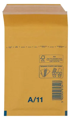 Produktbild von Vereinigte Papierwarenfabriken Luftpolstertaschen für A7 braun - Bürokleinmaterial