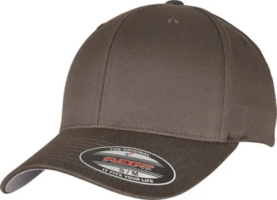 Produktbild von Urban Classics Flexfit Wooly Combed Cap Herren Basecap Einfarbig, Größe: L/Xl; Farbe: Darkgrey