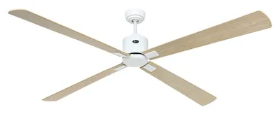 Obrázek produktu pro Energeticky úsporný stropní ventilátor Eco Neo III 180 cm bílý javor / bukové lopatky s dálkovým ovládáním