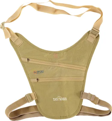 Produktbild von TATONKA Gürteltasche Umhängetasche Skin Chest Holster RFID Block Natural braun