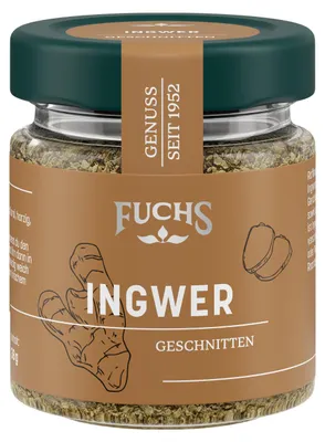 Produktbild von Ingwer geschnitten