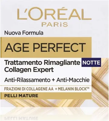 Produktbild von L’Oréal Paris Age Perfect, Frauen, Hautalterung, Gesicht, Anti-Aging, Topf, Aqua / Water, Squalane, Cyclohexasiloxane, Glycerin, Paraffinum Liquidum / Mineral Oil,...