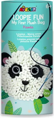 Immagine prodotto di Borsa di peluche Panda Tuba "La mia prima"