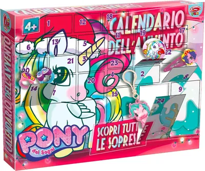 Zdjęcie produktu dla Kalendarz adwentowy "Pony"