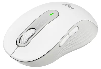 Produktbild von Signature Kabellose Maus für kleine bis mittelgroße Kleine-Mittlere Hände M650 Rechtshänder Weiß