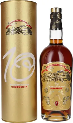 Produktbild von Ron Millonario 10 Aniversario Cincuenta Rum 50% Vol. 0,7l in Geschenkbox