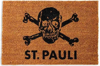 Produktbild von St. Pauli - Totenkopf, Fußmatte Kokos