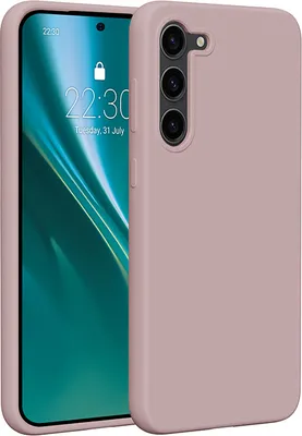 Produktbild von Etteri Silikonhülle für Samsung Galaxy S23 Plus Handyhüllen Hellrosa