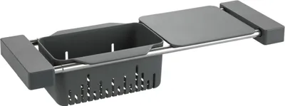 Produktbild von WENKO Spülen Becken Caddy CAMI Organizer Schneide Brett Sieb Küchen Aufbewahrung