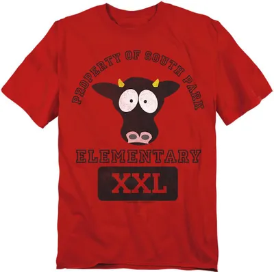 Image de South Park - T-shirt Homme/Femme Unie TV20749 (L) (Rouge)