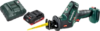 Immagine prodotto di Metabo SSE 18 LTX Sega circolare compatta a batteria 18 V 13 mm + 1x batteria LiHD 4,0 Ah + caricabatterie