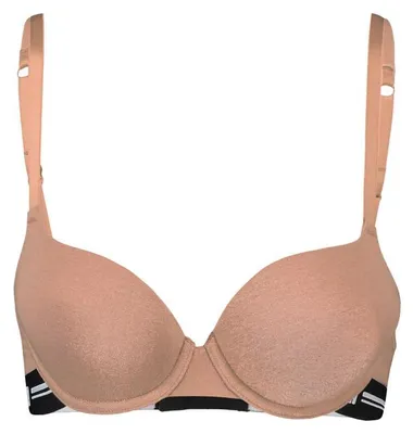 Produktbild von Puma Damen Women T-Shirt Bra bügel BH Mocca Mouse