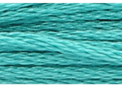 Image de Fil à broder Anchor, torsadé, 8 mètres, couleur menthe, en coton, référence 187, 6 brins