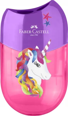 Image de FABER-CASTELL Spitzer Doppelspitzdose Einhorn