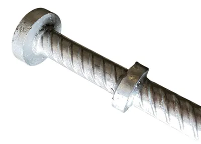 Productafbeelding van Zware Tentharing met dubbele kop - 110 cm - Ø 28 mm