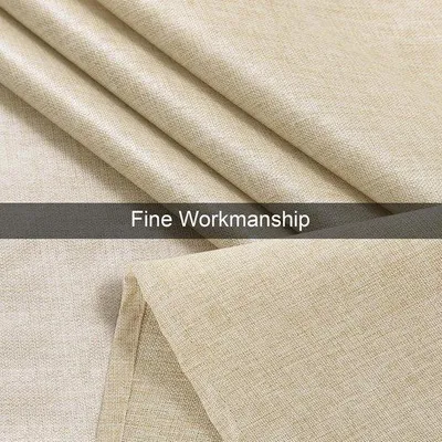Immagine prodotto di Tovaglia rettangolare impermeabile, 140x200 cm, color crema