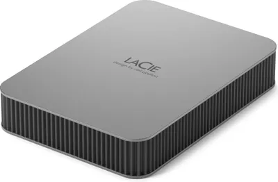 Image de LaCie Mobile Drive 5TB Moon Silver USB 3.2 Type C