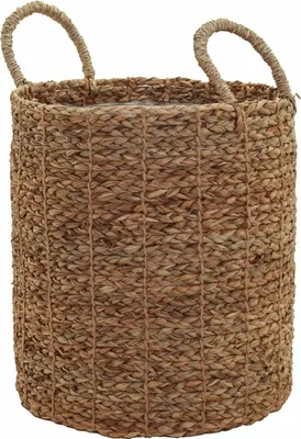 Produktbild von Seegraskorb mit Henkeln 30x32cm foliert