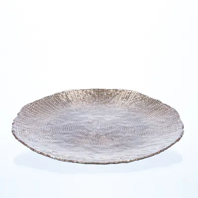 Produktbild von Glasteller Gold 32 cm