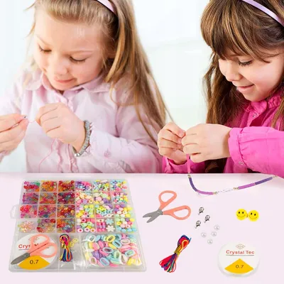 Produktbild von DIY Schmuckset: Perlen für Armbänder Bastelset