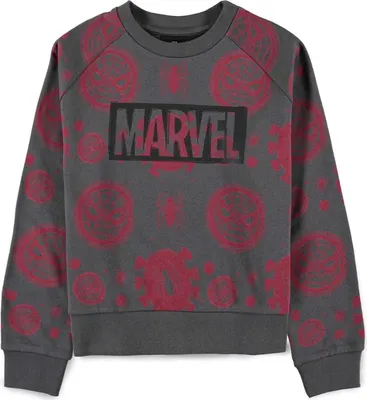 Produktbild von Spider-Man - Girls Crew Sweater - 134/140