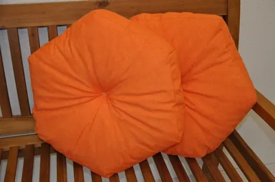 Obrázek produktu pro Polštář hvězda oranžový set 2 kusy