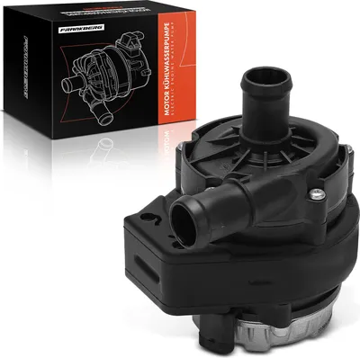 Produktbild von Frankberg 1x Wasserpumpe Zusatzwasserpumpe Elektrisch für VW Golf Audi A3 8V Q3 Seat Skoda