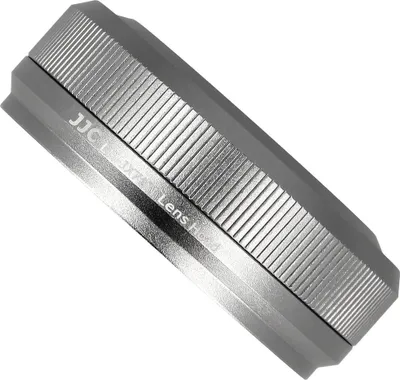 Produktbild von JJC Sonnenblende Gegenlichtblende in silber geeignet für Fujifilm X70
