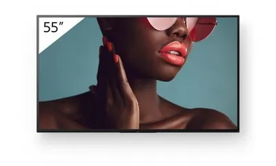 Obrázek produktu pro Sony FW-55BZ40L, Plochá digitální tabule, 139,7 cm (55"), LCD, 3840 x 2160 px, Wi-Fi, 24/7