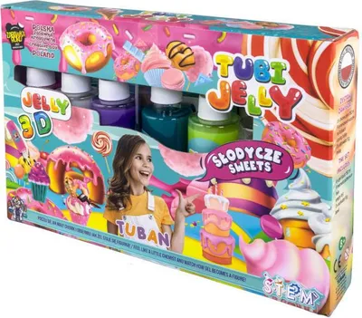 Produktbild von TUBAN Set Tubi Jelly 6col Bonbons TU3323 33231