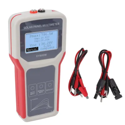 Image de Multimètre pour panneau solaire,Testeur MPPT pour panneau solaire,Testeur de panneau solaire,Compteur MPPT pour panneau solaire,Multimètre LCD pour panneau solaire MPPT,Multimètre LCD pour panneau solaire