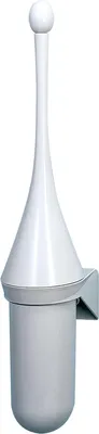 Produktbild von PlastiQline Toilettenbürstenhalter - Kunststoff - WC-Bürstehalter - weiß