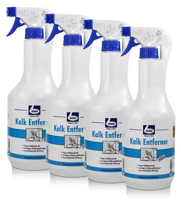 Produktbild von Dr. Becher Kalk Entferner 1L löst mühelos Kalk von Gegenständen (4er Pack)