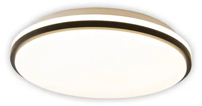 Zdjęcie produktu dla Lampa sufitowa LED, metal, biały, ściemniacz, D 30,5 cm