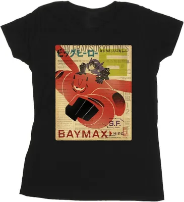 Produktbild von Disney - "Big Hero 6" T-Shirt für Damen BI13049 (M) (Schwarz)