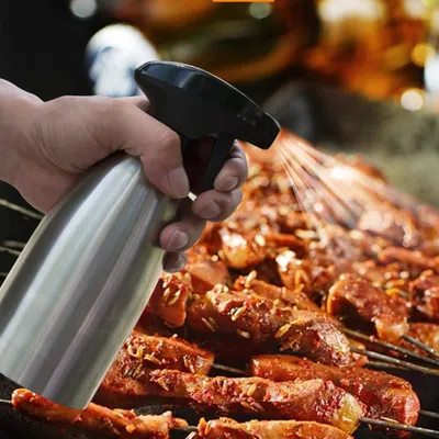 Produktbild von Ölsprüher Olivenöl-Sprüher-Essig-Sprüher-Grill-Marinade-Sprühflasche 15x7,4 x 7,4cm